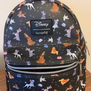 NWOT Disney Dogs Loungefly mini backpack